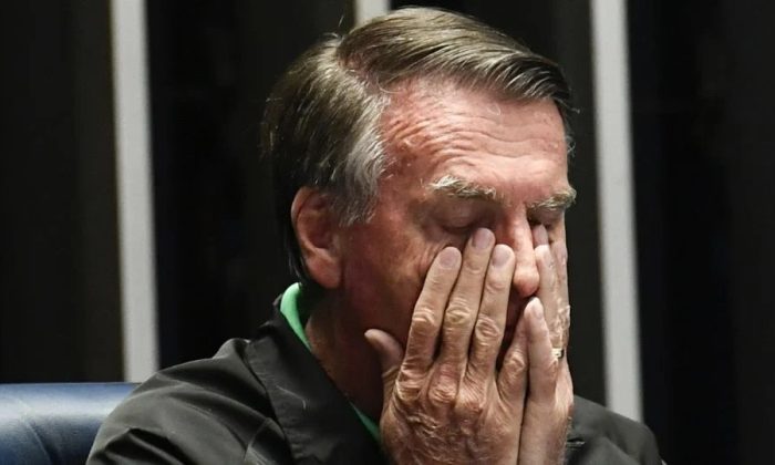 Bolsonaro durante evento no Senado, em 17/07 (Foto: Carlos Moura/Agência Senado)