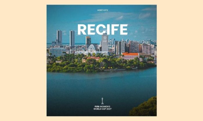 Recife: "Host City"
(Card da Fifa/Reprodução)