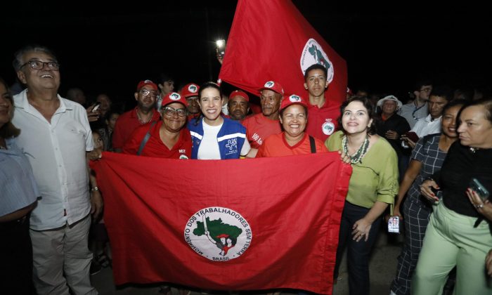 Governadora  Raquel Lyra, na Zona da Mata (Foto: Hesíodo Goes/Secom)