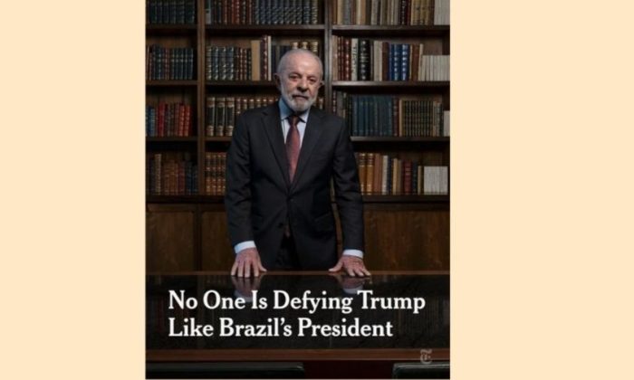 Reprodução do Instagram do New York Times (30/07)