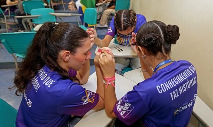 Prova será na manhã deste sábado; entrega de medalhas é no domingo. Participam alunos de todos os estados (Foto: Pedro Amatuzzi/Comunicação ONHB/2024
