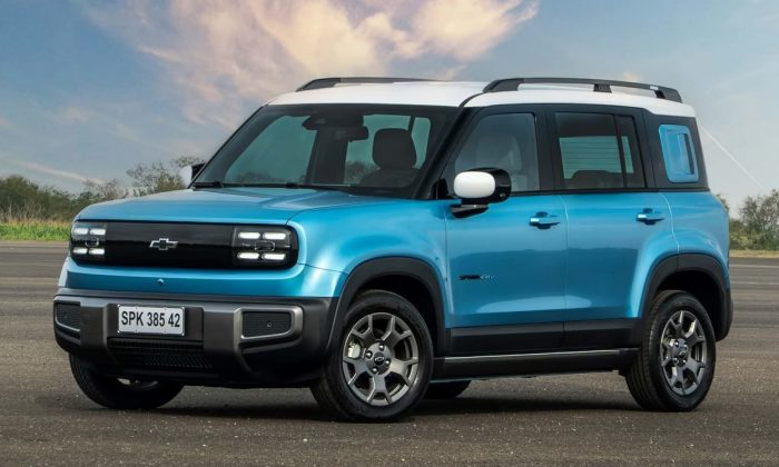 Chevrolet Spark EUV, o SUV elétrico que vai ser produzido no Ceará (Foto: Divulgação)