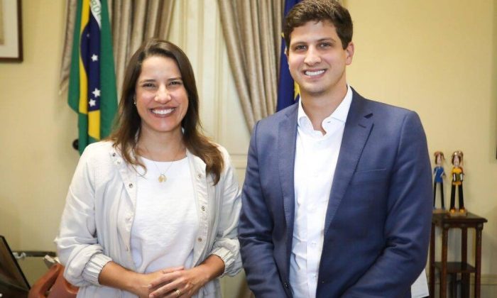 Raquel Lyra e João Campos: números da pesquisa favorecem o prefeito (Foto: Hesíodo Góes/Secom)