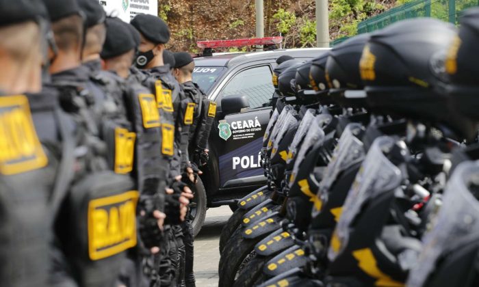 Polícia Militar do Ceará: veto ao uso da imagem da corporação para promoção pessoal (Foto: SSPDS/CE)