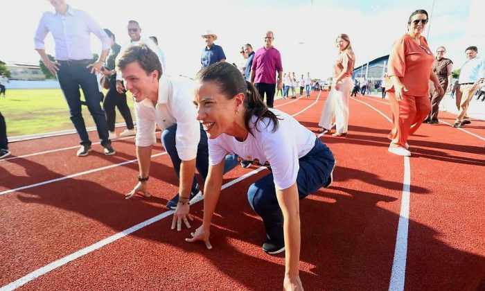 Raquel conitnua na pista; Miguel desistiu (Foto: Divulgação/Arquivo/Secom)