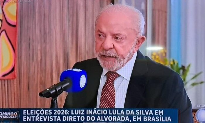 Lula na Record: "Processo político do Brasil piorou" (Foto: Reprodução)