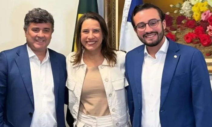 Eduardo, Raquel e Lula da Fonte: Depois do distanciamento, a reaproximação  (Foto: Divulgação)