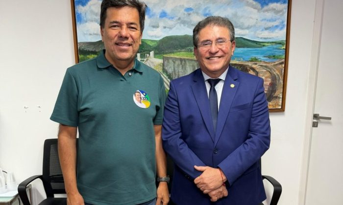 Mendonça e Luciano Duque: Agora, no mesmo palanque (Foto: Divulgação)