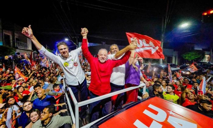 Lula no Juazeiro do Norte: "Quem não está conosco, está em outro projeto, porque não há dez projetos neste país, há dois projetos” (Foto: Ricardo Stuckert/PR)