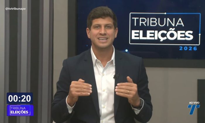 Grupos como o Comando Vermelho e o Primeiro Comando da Capital (PCC) já atuam em Pernambuco, afirmou o candidato do PSB (Foto: Reprodução/TV Tribuna)