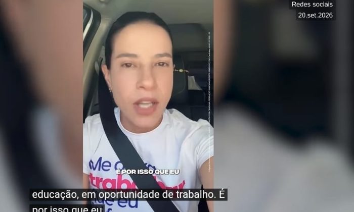 Raquel Lyra, em vídeo: "Peço desculpas. Foi uma fala equivocada" (Reprodução)