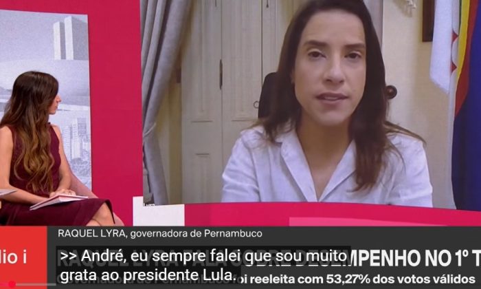 A governadora em entrevista à CNN, nesta terça-feira (6) (Reprodução/Youtube CNN)