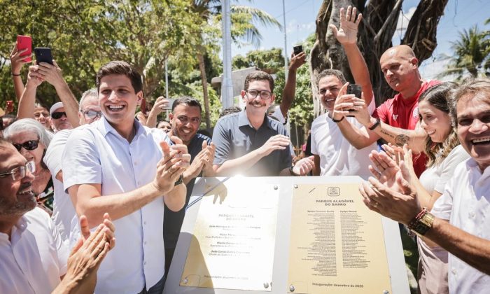 Inauguração do Parque Alagável Campo do Barro (Foto: Edson Holanda/Prefeitura do Recife)